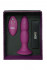 Фиолетовый анальный стимулятор Tornado Back Door - 14 см., Lola toys