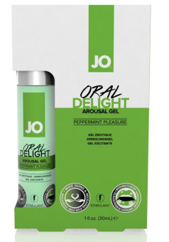 Ментоловый лубрикант для оральных ласк Oral Delight Peppermint Pleasure - 30 мл., System JO