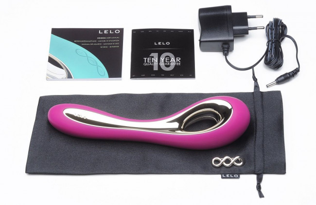 Лиловый вибратор Isla Deep Rose - 22 см. , Lelo Лиловый вибратор Isla Deep Rose - 22 см. , Lelo