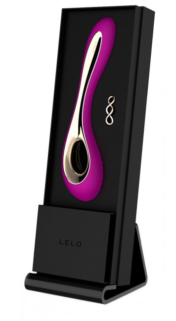 Лиловый вибратор Isla Deep Rose - 22 см. , Lelo Лиловый вибратор Isla Deep Rose - 22 см. , Lelo