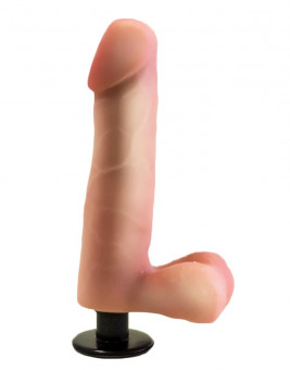 Фаллическая насадка для страпона Харнесс из неоскин - 16 см., LOVETOY (А-Полимер)
