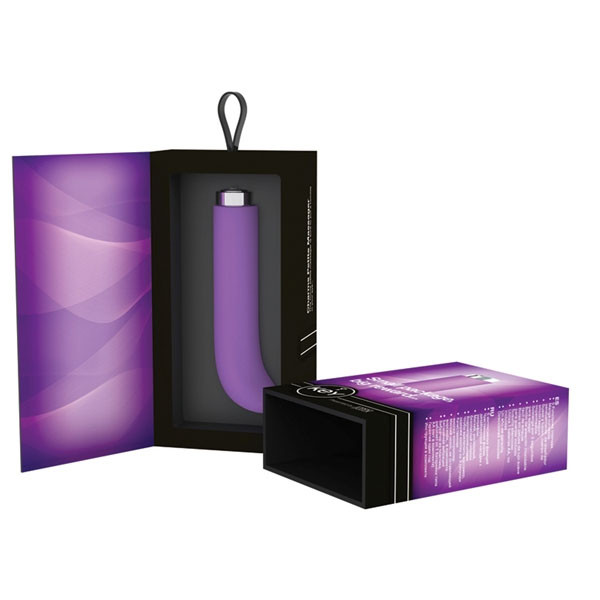Сиреневый вибратор с изогнутой головкой Charms Curve Lavender, Jopen Сиреневый вибратор с изогнутой головкой Charms Curve Lavender, Jopen