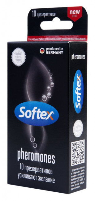 Презервативы, усиливающие желание, Softex Pheromones - 10 шт., Softex Презервативы, усиливающие желание, Softex Pheromones - 10 шт., Softex