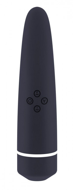 Чёрный вакуумный клиторальный вибромассажер Personal vibrator HIKY, Shots Media BV