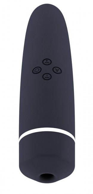 Чёрный вакуумный клиторальный вибромассажер Personal vibrator HIKY, Shots Media BV