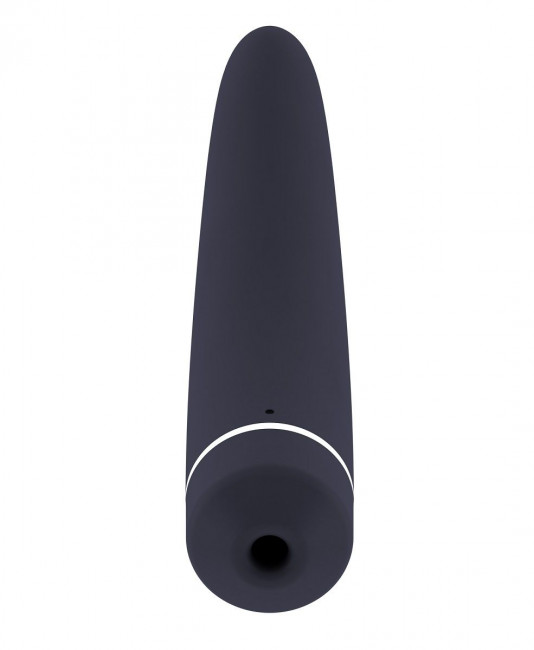 Чёрный вакуумный клиторальный вибромассажер Personal vibrator HIKY, Shots Media BV
