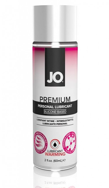 Возбуждающий силиконовый лубрикант JO FOR WOMEN PREMIUM WARMING - 60 мл., System JO
