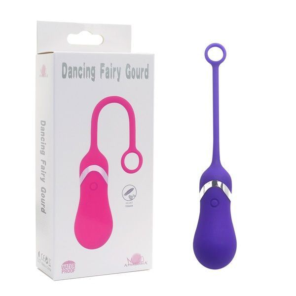 Фиолетовое виброяичко Dancing Fairy Gourd Фиолетовое виброяичко Dancing Fairy Gourd