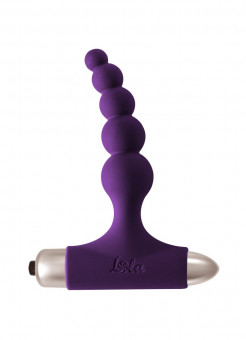 Фиолетовая анальная вибропробка New Edition Splendor - 12,1 см., Lola toys