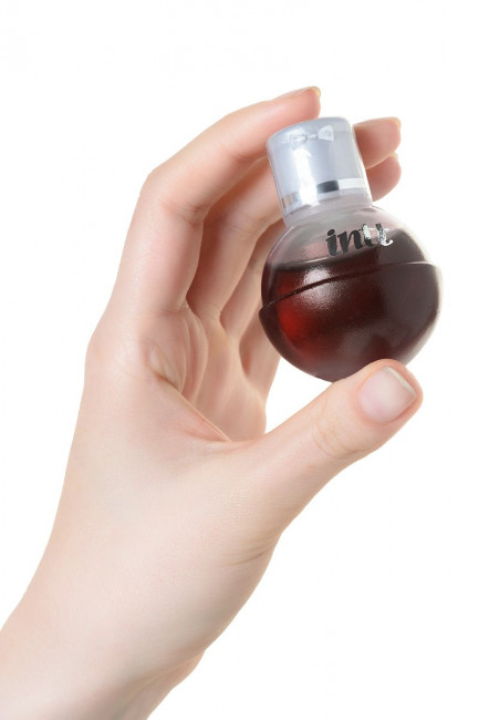 Массажное масло FRUIT SEXY Cola с ароматом колы и разогревающим эффектом - 40 мл., INTT
