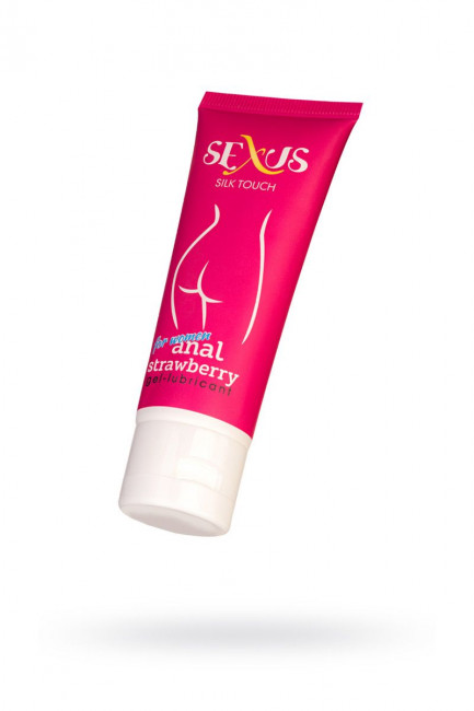 Анальный гель для женщин с ароматом клубники Silk Touch Strawberry Anal - 50 мл., Sexus Анальный гель для женщин с ароматом клубники Silk Touch Strawberry Anal - 50 мл., Sexus