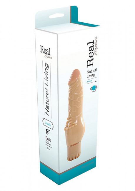 Реалистичный вибратор Vibe Awash - 20 см., Toyz4lovers