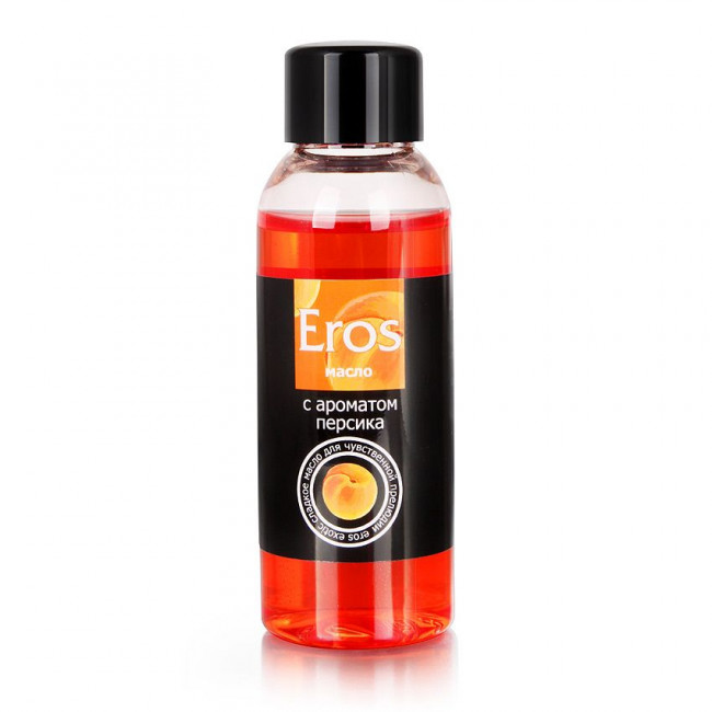 Массажное масло Eros exotic с ароматом персика - 50 мл., Биоритм Массажное масло Eros exotic с ароматом персика - 50 мл., Биоритм