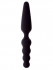 Чёрный двусторонний массажер для анальной стимуляции MENZSTUFF DUAL PROBE - 18 см., Dream Toys