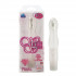 Белый вибромассажер White Satin Pearl - 15 см., California Exotic Novelties Белый вибромассажер White Satin Pearl - 15 см., California Exotic Novelties