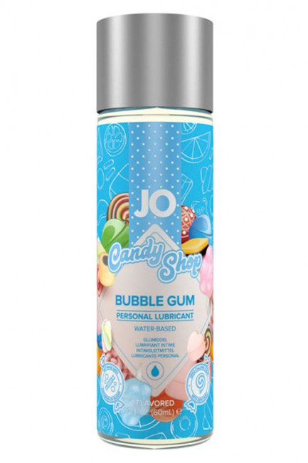 Смазка на водной основе Candy Shop Bubblegum с ароматом жвачки - 60 мл., System JO Смазка на водной основе Candy Shop Bubblegum с ароматом жвачки - 60 мл., System JO