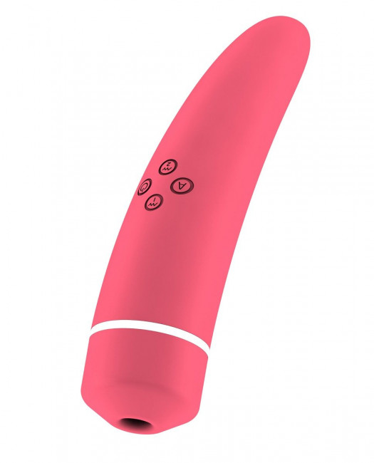 Розовый вакуумный клиторальный вибромассажер Personal vibrator HIKY, Shots Media BV