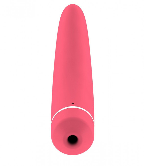Розовый вакуумный клиторальный вибромассажер Personal vibrator HIKY, Shots Media BV