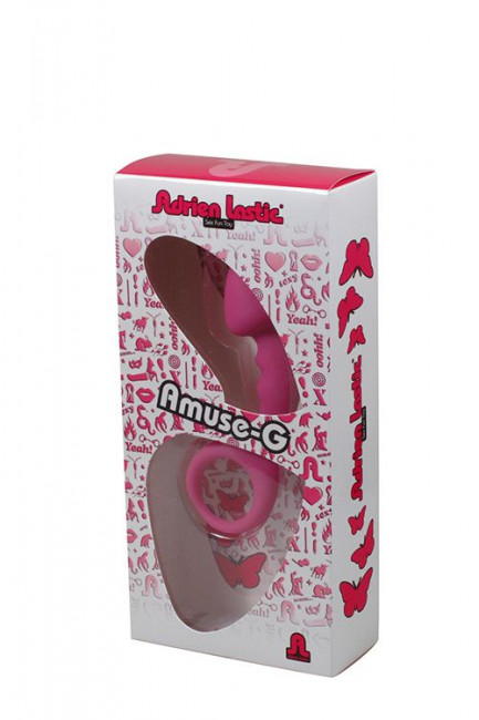 Розовый анальный стимулятор с крупной головкой BUDY PINK - 13 см., Adrien Lastic
