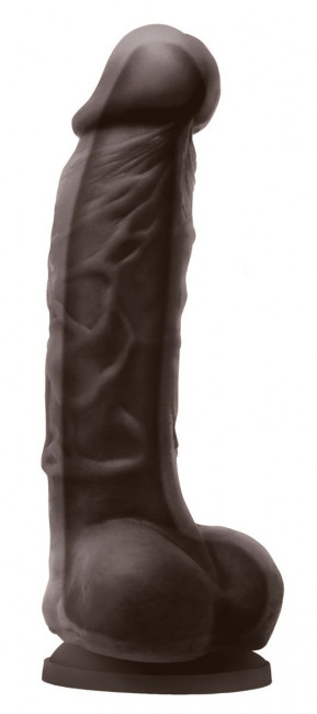 Коричневый фаллоимитатор Dual Density 8 Dildo - 25,4 см. Коричневый фаллоимитатор Dual Density 8 Dildo - 25,4 см.