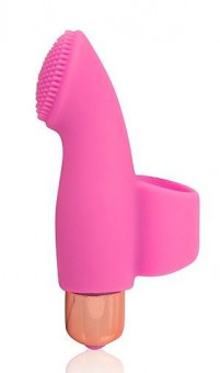 Розовый клиторальный стимулятор Cosmo, Bior toys