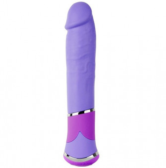 Фиолетовый анальный вибратор-реалистик BOOTYFUL NUDE VIBE PURPLE, Dream Toys
