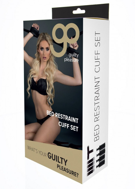 Набор для фиксации на кровати Bed Restraint Cuff Set, Blush Novelties Набор для фиксации на кровати Bed Restraint Cuff Set, Blush Novelties
