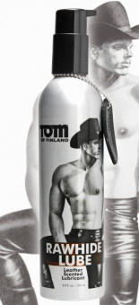 Лубрикант для анального секса с запахом кожи Tom of Finland Rawhide Leather Scented - 236 мл., XR Brands