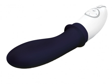 Тёмно-синий мужской вибратор Billy Deep Blue - 17,4 см., Lelo