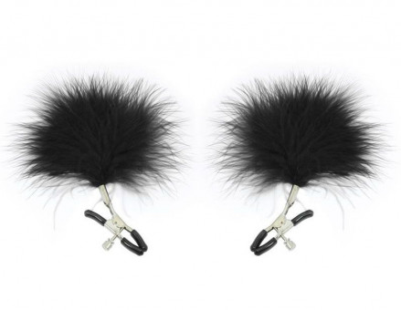Зажимы для сосков Feathered Nipple Clamps, Sportsheets