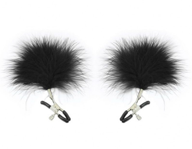 Зажимы для сосков Feathered Nipple Clamps, Sportsheets Зажимы для сосков Feathered Nipple Clamps, Sportsheets
