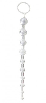 Платиновые анальные бусы EXTREME, California Exotic Novelties