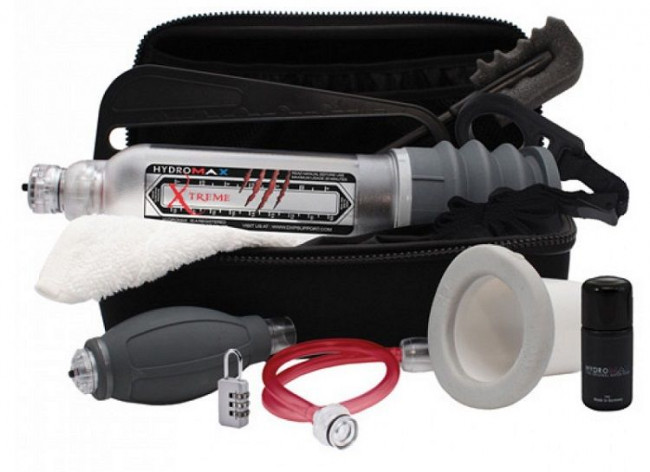 Гидропомпа Hydromax XTREME X20 с прозрачной колбой, Bathmate