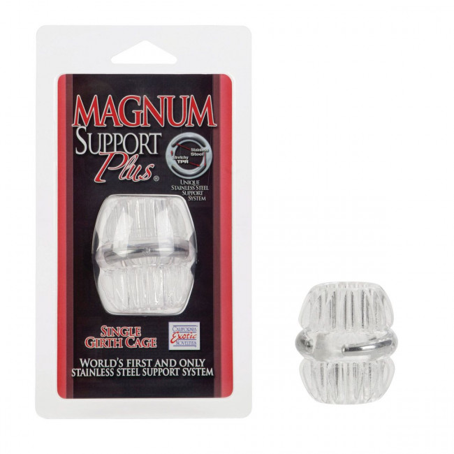 Прозрачная насадка на пенис Single Girth Cages, California Exotic Novelties