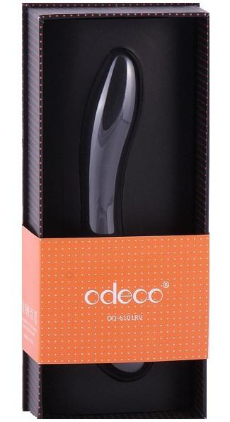 Черный вибратор для массажа G-spot, Odeco