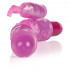 Розовый гнущийся вибромассажер Bendies Bubbly - 24 см., California Exotic Novelties