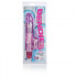 Розовый гнущийся вибромассажер Bendies Bubbly - 24 см., California Exotic Novelties