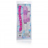 Розовый гнущийся вибромассажер Bendies Bubbly - 24 см., California Exotic Novelties