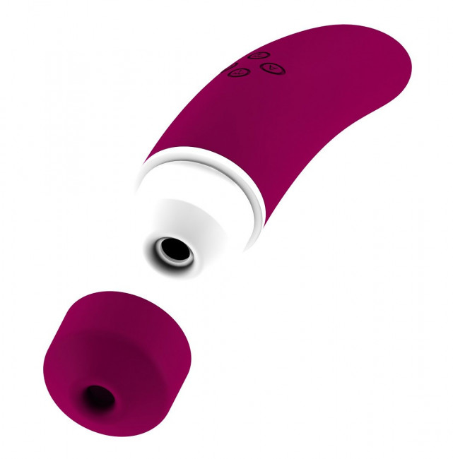 Фиолетовый вакуумный клиторальный вибромассажер Personal vibrator HIKY , Shots Media BV Фиолетовый вакуумный клиторальный вибромассажер Personal vibrator HIKY , Shots Media BV