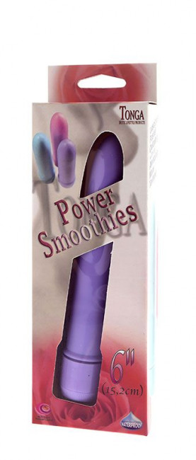 Классический фиолетовый вибратор CERAMITEX POWER SMOOTHIES - 15,2 см., Tonga