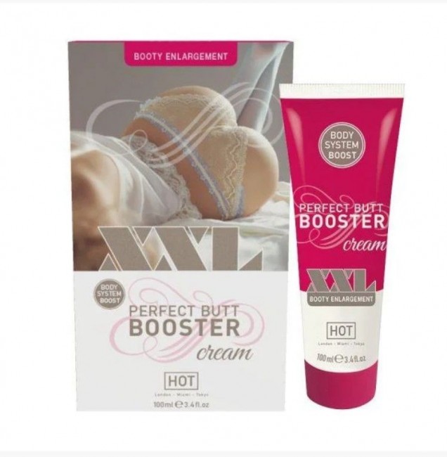 Ухаживающий крем для ягодиц XXL BUTT BOOSTER - 100 мл., HOT