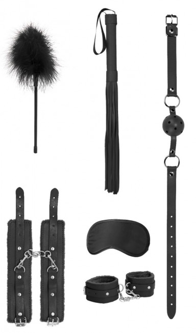 Черный игровой набор Beginners Bondage Kit Черный игровой набор Beginners Bondage Kit