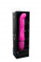 Розовый фигурный вибратор PURRFECT SILICONE DELUXE VIBE - 15 см., Dream Toys