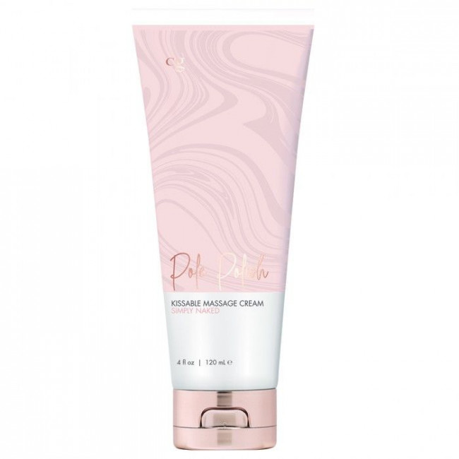 Съедобный массажный крем для поцелуев CG Simply Naked - 120 мл., CG