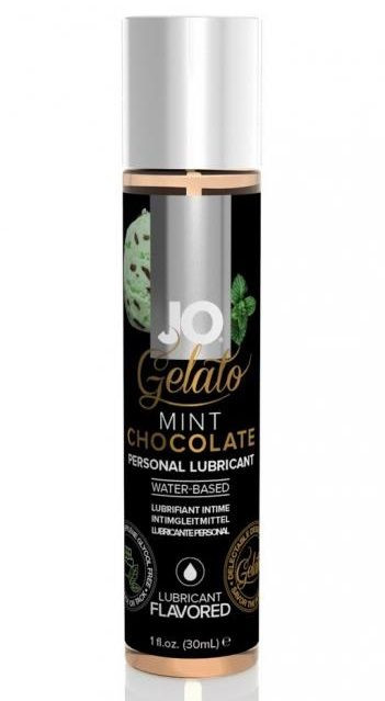 Лубрикант с ароматом мятного шоколада JO GELATO MINT CHOCOLATE - 30 мл., System JO Лубрикант с ароматом мятного шоколада JO GELATO MINT CHOCOLATE - 30 мл., System JO