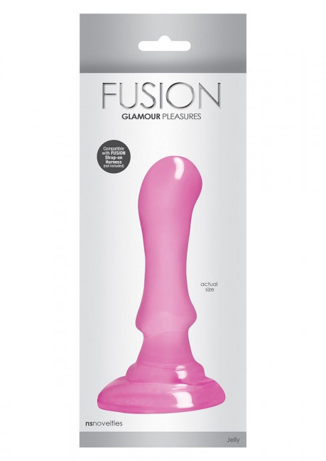 Фаллоимитатор-насадка Fusion Pleasure Dongs розового цвета - 12,7 см., NS Novelties Фаллоимитатор-насадка Fusion Pleasure Dongs розового цвета - 12,7 см., NS Novelties
