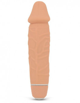 Телесный вибратор PURRFECT SILICONE CLASSIC MINI - 15 см., Dream Toys
