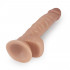 Телесный реалистичный фаллоимитатор 8.5" Real Extreme Dildo - 22 см.