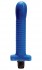 Синий многоскоростной силиконовый вибратор - 18 см., Dream Toys