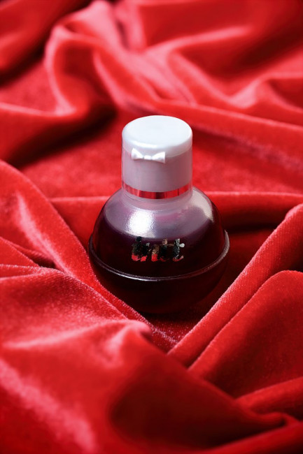 Массажное масло FRUIT SEXY Grape с ароматом винограда и разогревающим эффектом - 40 мл., INTT